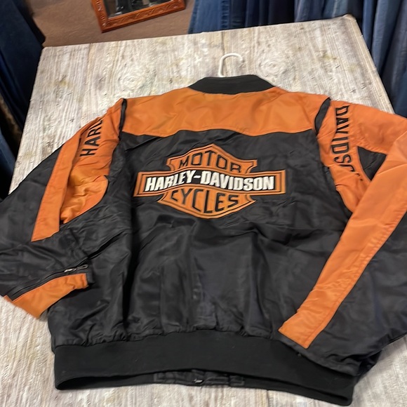 Harley Davidson motorcycle jacket. Windproof jacket size xl - Picture 8 of 9
